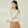 EITIE爱特爱冬季新款气质慵懒显瘦羊绒针织衫女上衣6801528 商品缩略图3