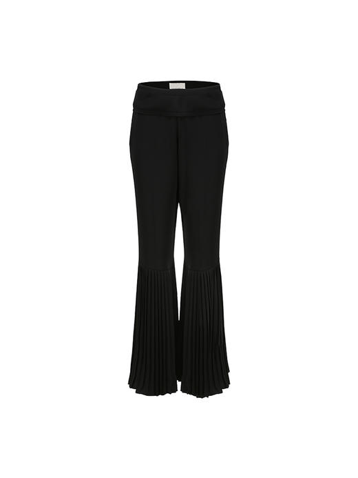 【风琴】百褶拼接设计高腰喇叭裤/230005 商品图4