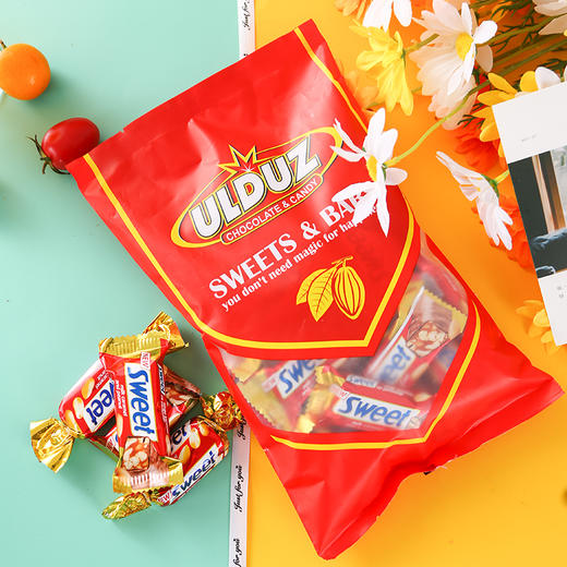 俄罗斯进口士力架 焦糖巧克力花生夹心糖 500g/袋 商品图9