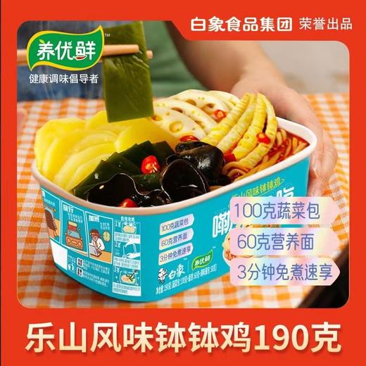 韩国仓 白象四川钵钵鸡拌面桶装 商品图0