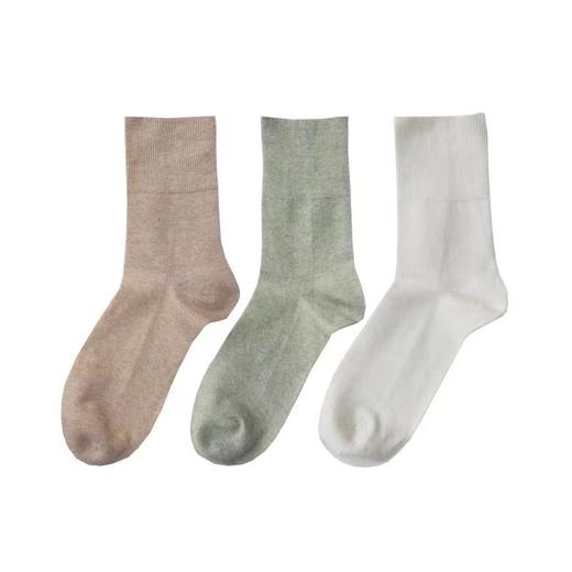 小亘天然彩棉松口袜【京东快递送货上门】 商品图1