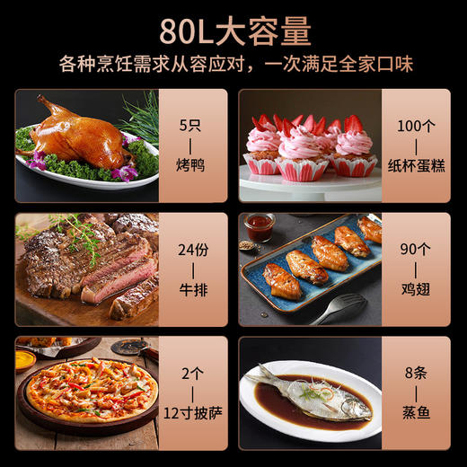 爆款新品凯度T2E集成灶家用变频自动清洁油烟机蒸烤一体 商品图6