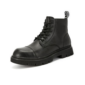 西遇马丁靴男冬季新款复古潮男英伦风短靴厚底增高工装靴22125656