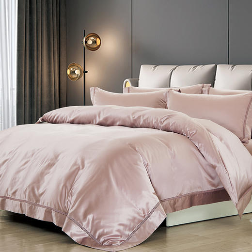 鑫缘 真丝素色四件套 DSK2418 商品图4