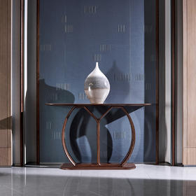 【现代风-CY601玄关】现代风/入户/北美黑胡桃/实木玄关