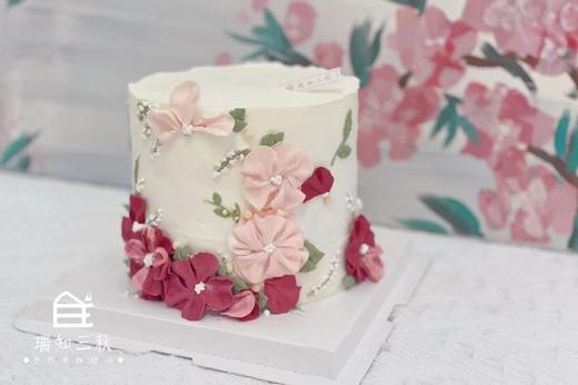 玫红裱花（加高） 商品图1