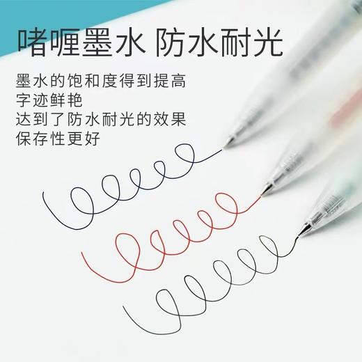日本ZEBRA斑马中性笔JJM88樱花限定花朵学霸努力水笔学生用速干黑笔0.5按动水性笔 商品图7