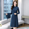 冬季新款，优雅时尚针织两件套连衣裙潮流质感裙子HR2138 商品缩略图0