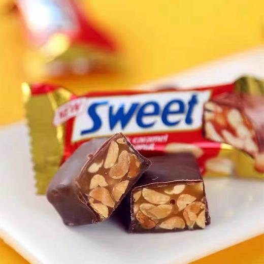 俄罗斯进口士力架 焦糖巧克力花生夹心糖 500g/袋 商品图8
