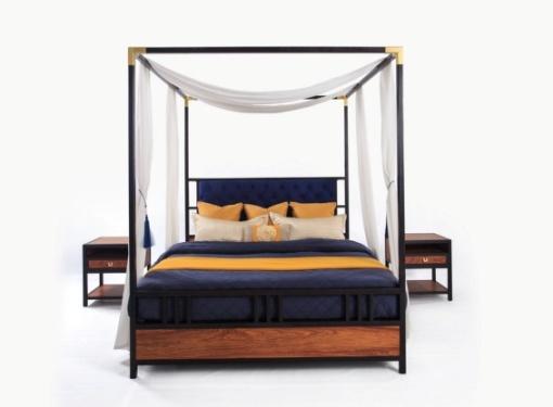 苏梨上品家具 蝶恋花系列 大床 商品图0