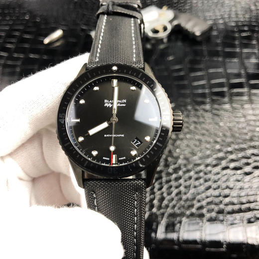 GF厂【陶瓷壳】 Blancpain宝珀五十噚五十寻50寻系列5005-0153-naba腕表(深潜器限量腕表) 商品图11