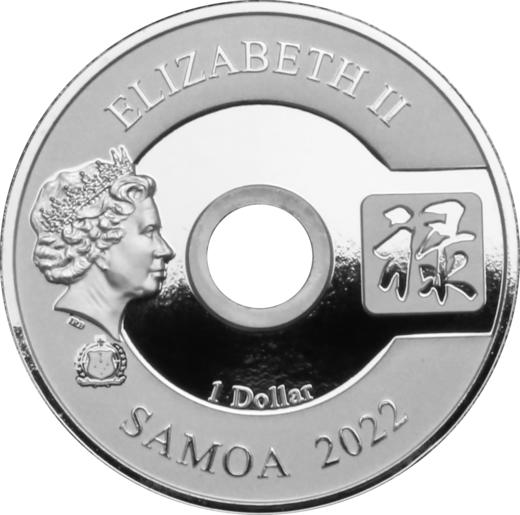 福禄寿喜银币！全息幻彩，镂空可佩戴！ 商品图5