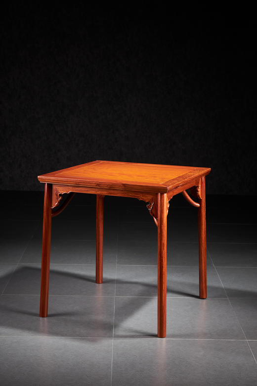 红桥红  家具严选  缅甸花梨（大果紫檀）【小棋桌】 商品图0