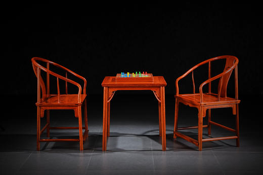 红桥红  家具严选  缅甸花梨（大果紫檀）【小棋桌】 商品图12