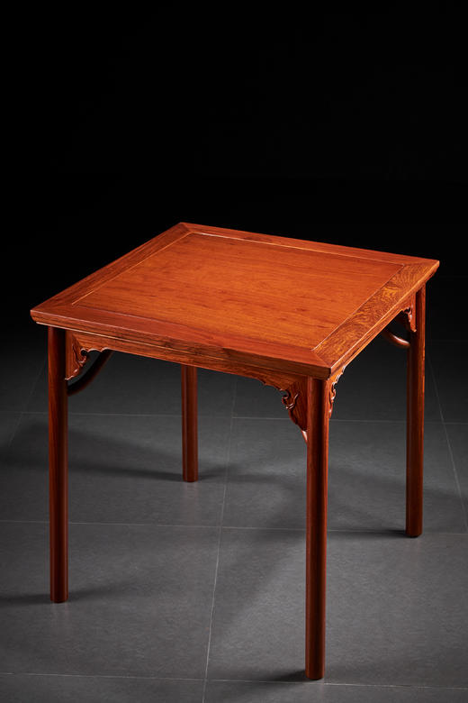 红桥红  家具严选  缅甸花梨（大果紫檀）【小棋桌】 商品图5
