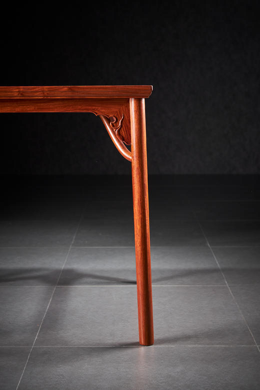 红桥红  家具严选  缅甸花梨（大果紫檀）【小棋桌】 商品图4