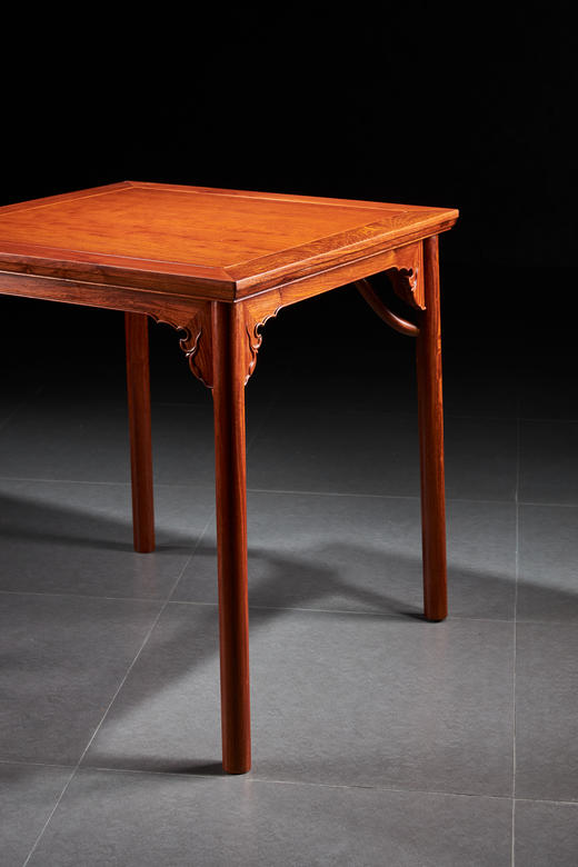 红桥红  家具严选  缅甸花梨（大果紫檀）【小棋桌】 商品图2