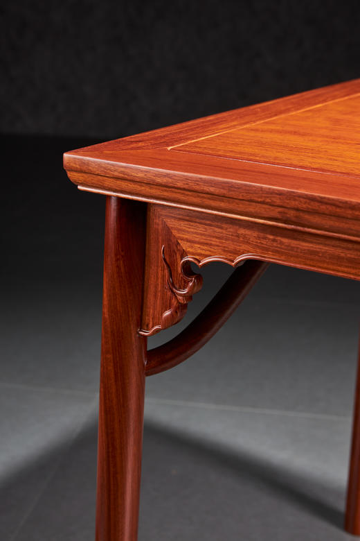 红桥红  家具严选  缅甸花梨（大果紫檀）【小棋桌】 商品图6