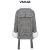 图不符下架-VIMAGE纬漫纪冬季新款保暖绵羊毛外套大衣V1414016 商品缩略图6