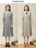 famecoco范可儿高腰显瘦蝴蝶领连衣裙女士高端品牌衬衫裙F228FA014 商品缩略图4