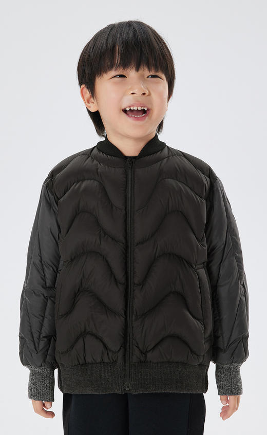 JNBY  22年冬款  男女童短裤撞色羽绒服  1MAC10520 商品图6