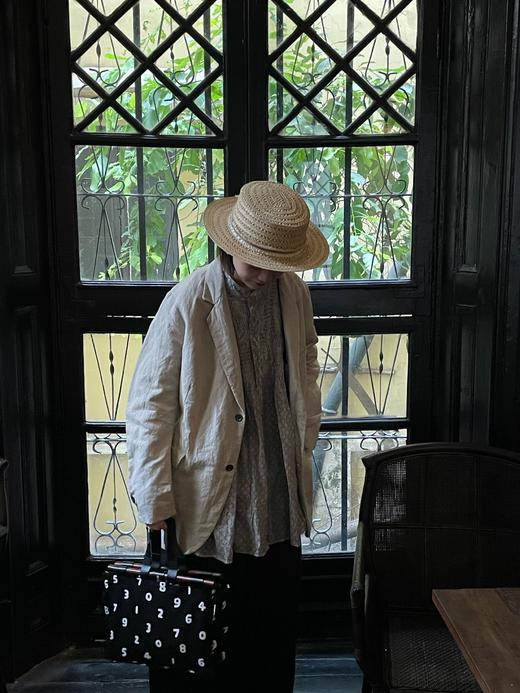 (4折) AU GARCONS 亚麻夹克外套 商品图5