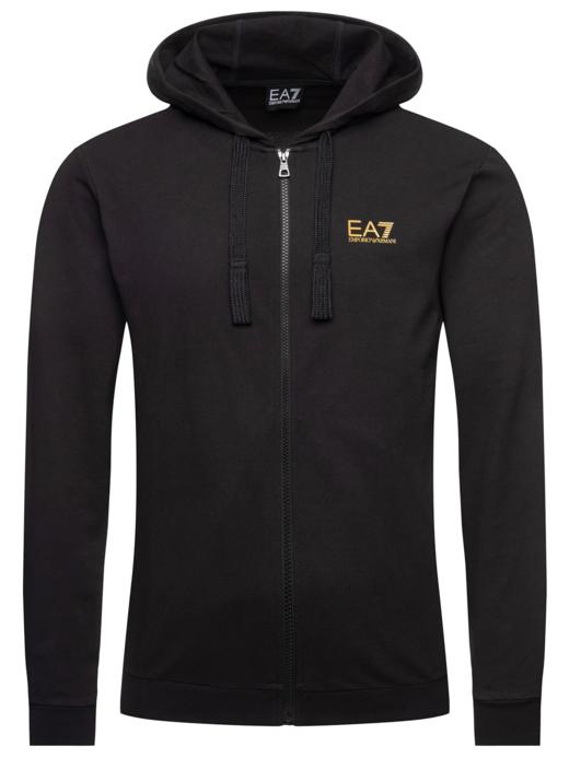 Armani EA7运动系列 男士拉链开合弹棉连帽卫衣外套 10907 商品图6