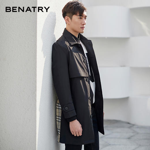 贝纳川休闲时尚风衣120117004402 商品图3