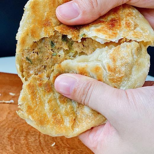 【早餐推荐】黑椒牛肉馅饼/猪肉香葱大饼   2袋/4袋（500g/袋 ） 商品图7