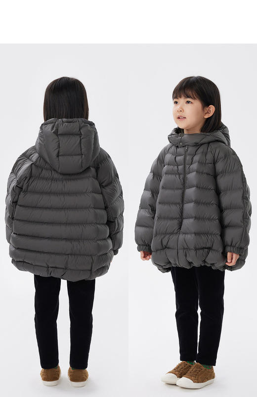 JNBY  22年冬款  宽松版中长款羽绒服  1MAC10580 商品图10