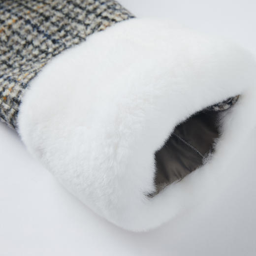 图不符下架-VIMAGE纬漫纪冬季新款保暖绵羊毛外套大衣V1414016 商品图7