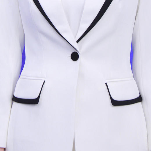 IWY/一粒扣西装套装女新款教师面试正装高级感主持人职业装工作服C12111 商品图3