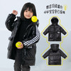 【轻盈保暖】胖胖象纯源儿童中长款三条杠羽绒服-N01 商品缩略图4