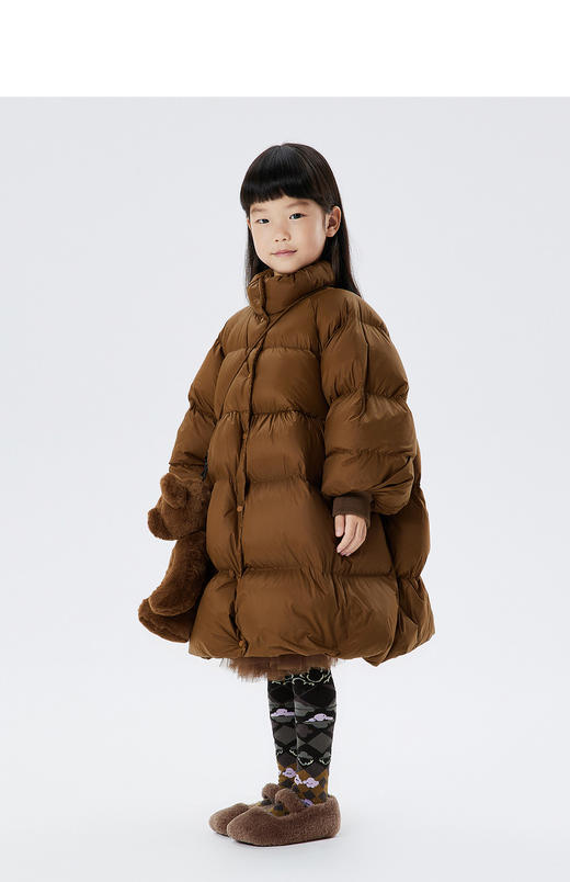 JNBY 22年冬款  长款A型宽松版羽绒服  1MAC10820 商品图4