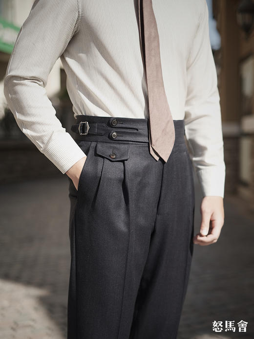 「12色可选」T.INGENIATOR Whipcord 马裤呢澳洲美丽诺羊毛意式工艺裤装 商品图0