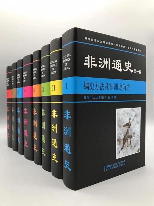 《非洲通史》，精装，16开，全8册，本书国际科学委员会编著，中国对外翻译出版公司2013年版，6900多页，定价1680，售价399元。 商品图0