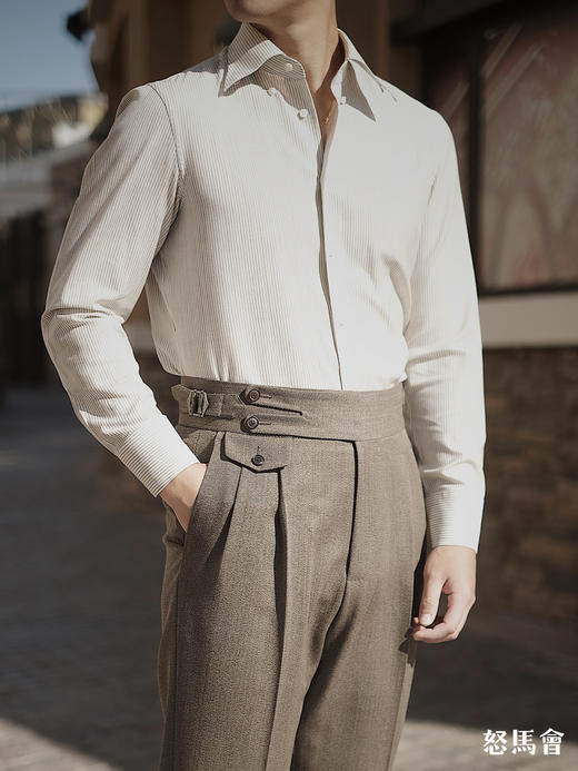 「12色可选」T.INGENIATOR Whipcord 马裤呢澳洲美丽诺羊毛意式工艺裤装 商品图0