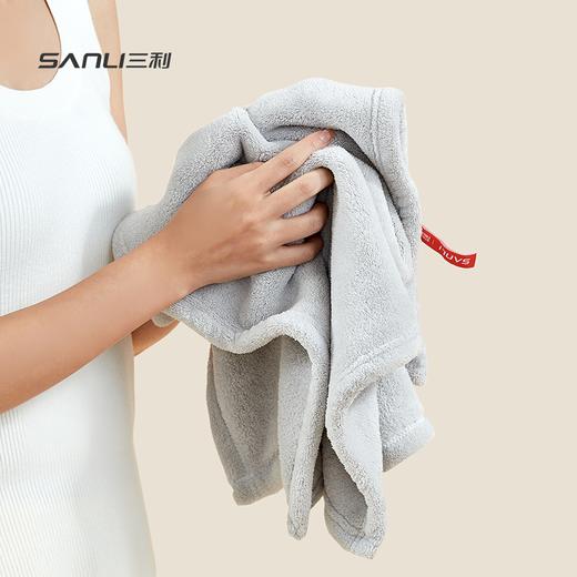 三利毛巾3条 洗脸洗澡家用比纯棉吸水速干不易掉毛干发情侣款男 商品图2