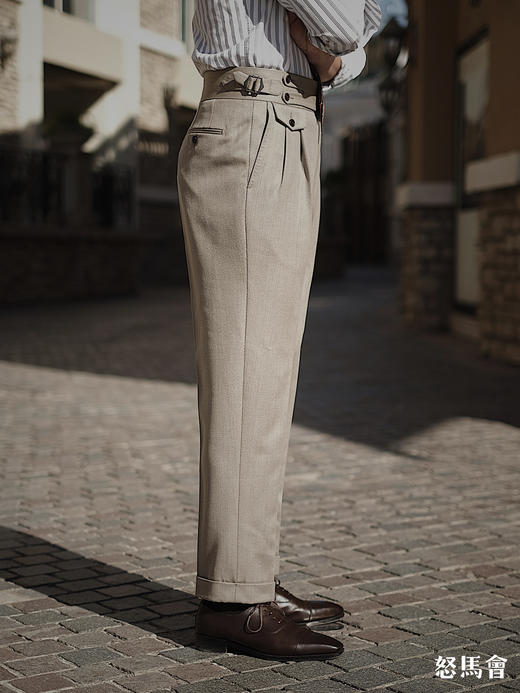 「12色可选」T.INGENIATOR Whipcord 马裤呢澳洲美丽诺羊毛意式工艺裤装 商品图2
