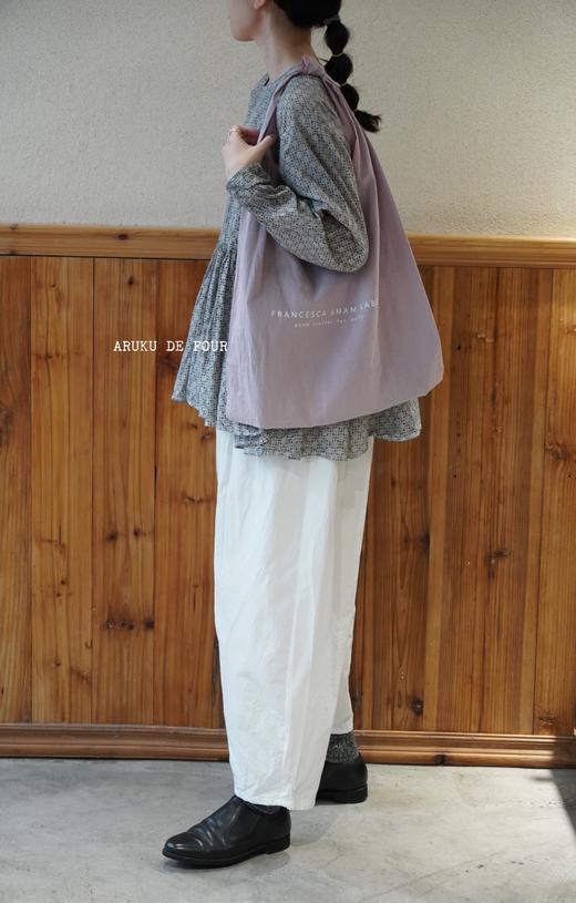 gauze黑白2色阔腿裤 商品图11