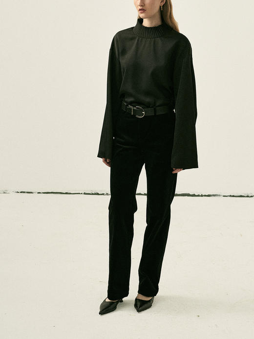 Viktoria Chan | AW22047 Kira blouse  [长袖衬衫 黑 / 白 ] 商品图4