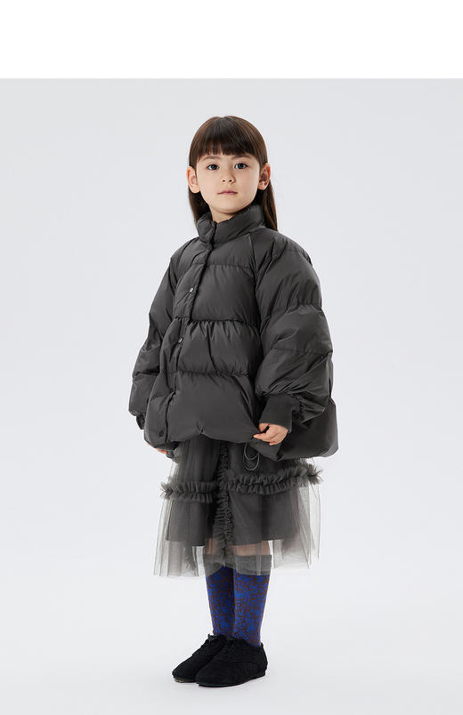 JNBY  22年冬款  花边设计中长款腰裙  1MAD10820 商品图4