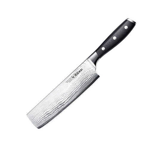 美珑美利 新龙渊系列日本进口大马士革不锈钢小切片刀西式厨刀 商品图0