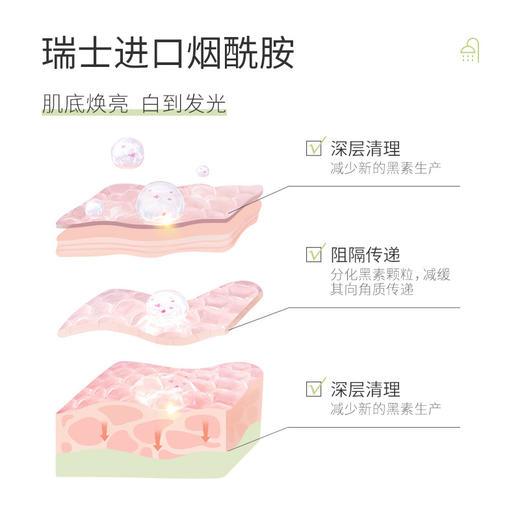 凡士林葡萄柚果酸净肤沐浴液 滋润清爽补水焕亮美肤烟酰胺沐浴露 商品图3