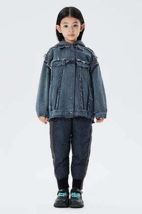 JNBY  22年冬款     束脚羽绒长裤 1MAE11020