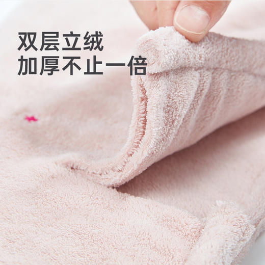 三利丨干发帽女强吸水速干加厚2022新款擦头毛巾包头巾浴帽干发巾 商品图1