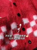 高颜值马海毛针织开衫！拉毛红白晕染棋格！工厂资源I*M同款同材质！超幼马海毛+超细美丽诺羊毛混纺 贴肤柔软~ 商品缩略图7