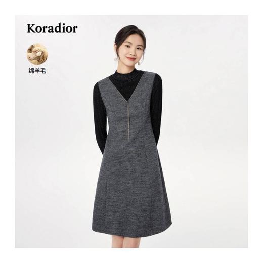 2楼Koradior珂莱蒂尔服饰22年秋冬新款连衣裙 商品图0