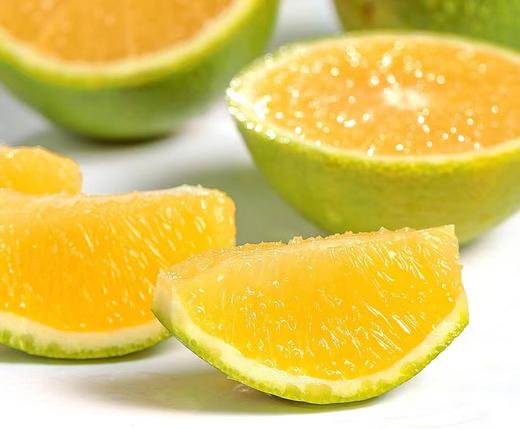 云南哀牢山青皮冰糖橙4/9斤装（后期果皮会转变成黄色发货）  八甜2酸 商品图5