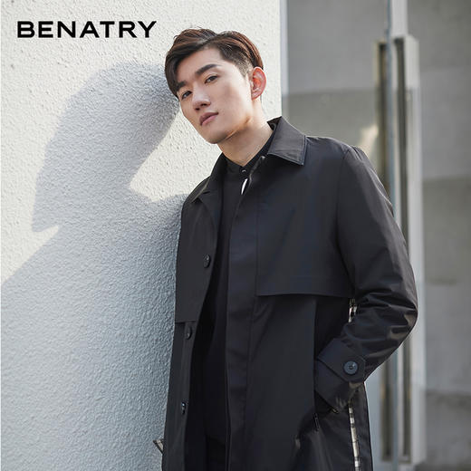 贝纳川休闲时尚风衣120117004402 商品图2